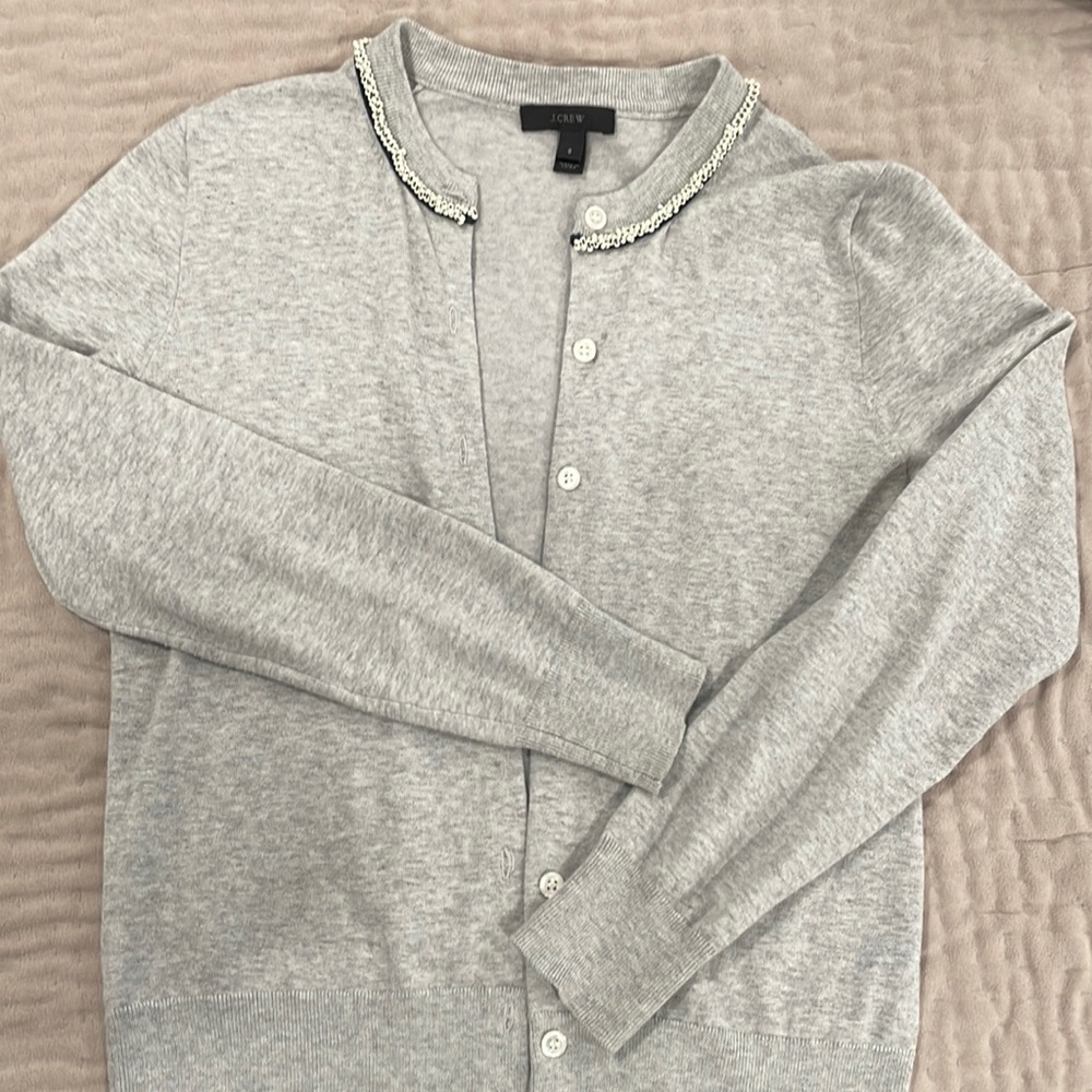 J crew great beaded cardigan